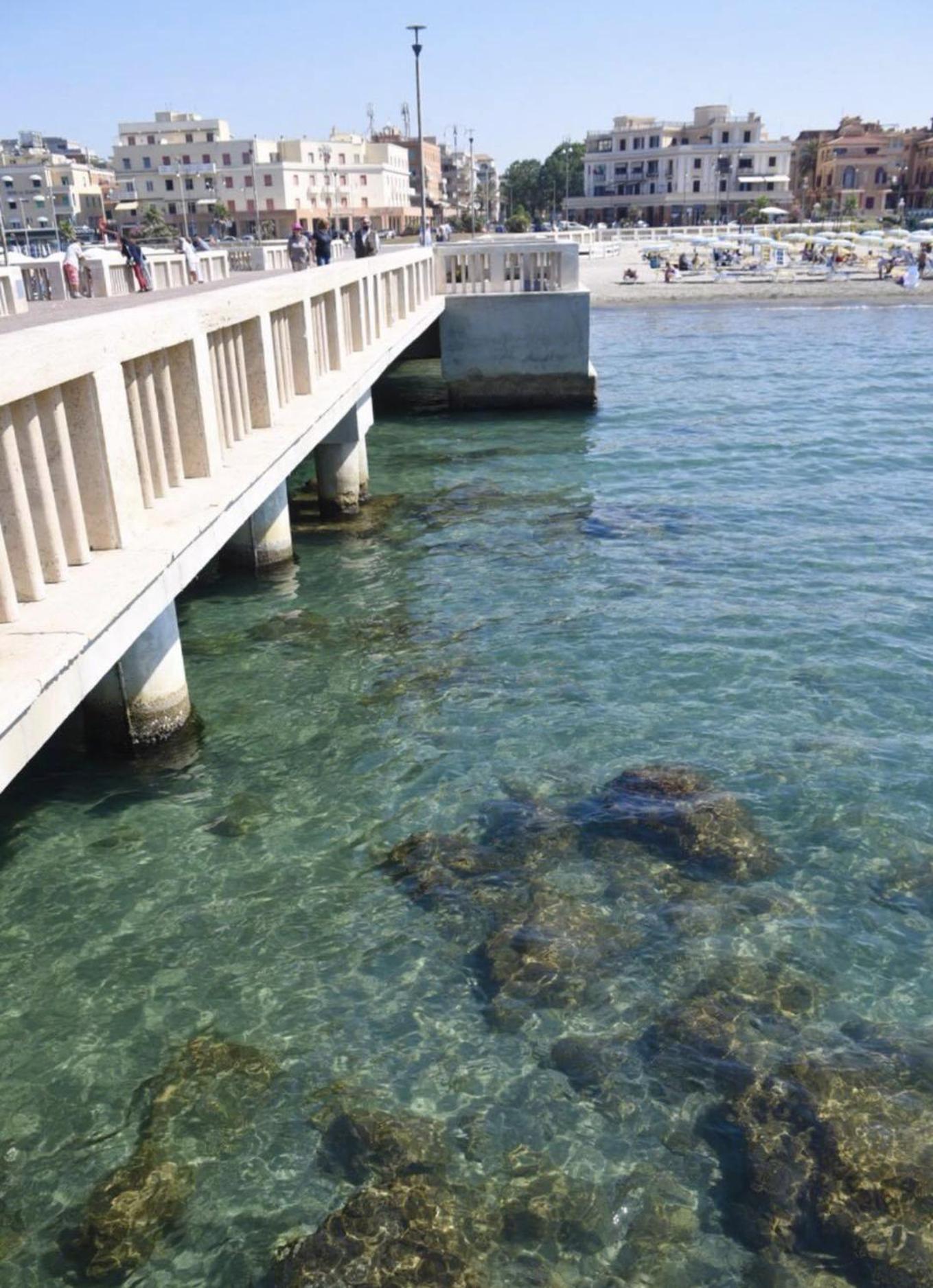 Piuma Celeste A Due Passi Dal Mare E Dal Centro Storico Lido di Ostia Bagian luar foto